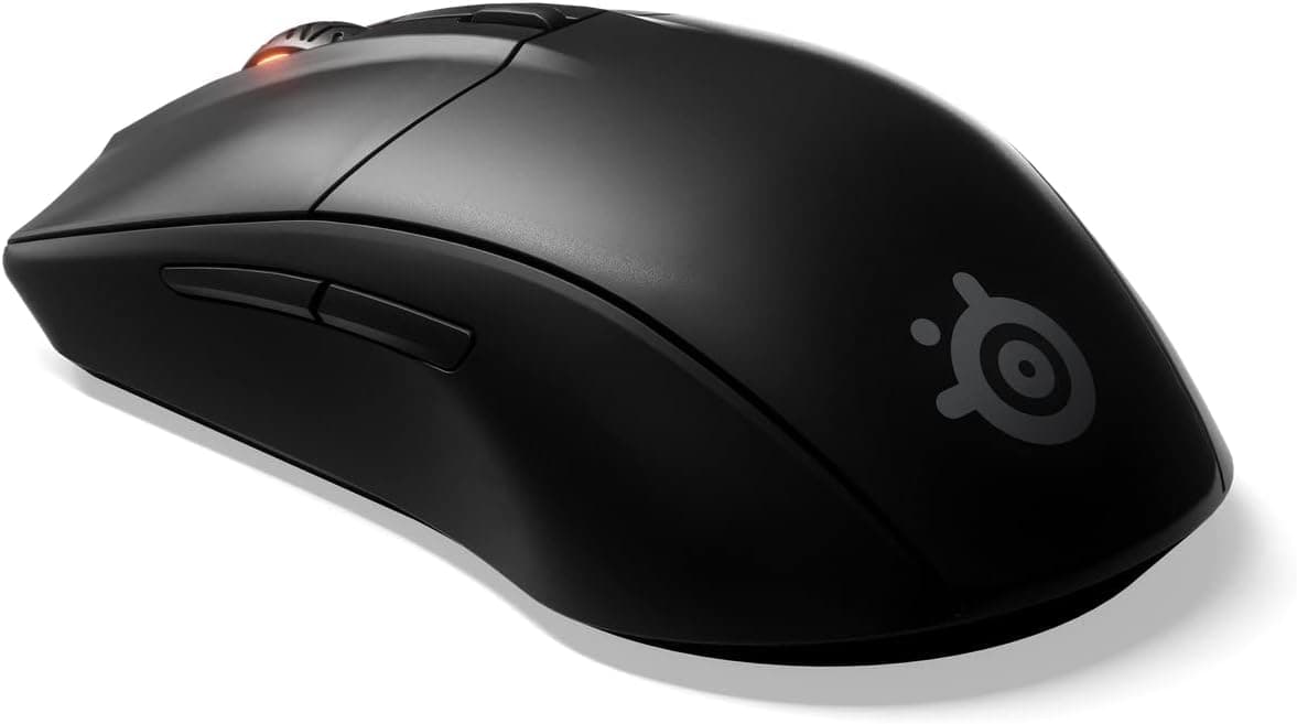 : SteelSeries Rival 3 62521 Wireless Gaming Optical Mouse, Matte Black