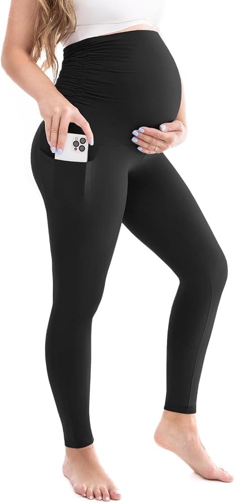Amazon – Leafigure Maternity Pants w/ Pockets - –