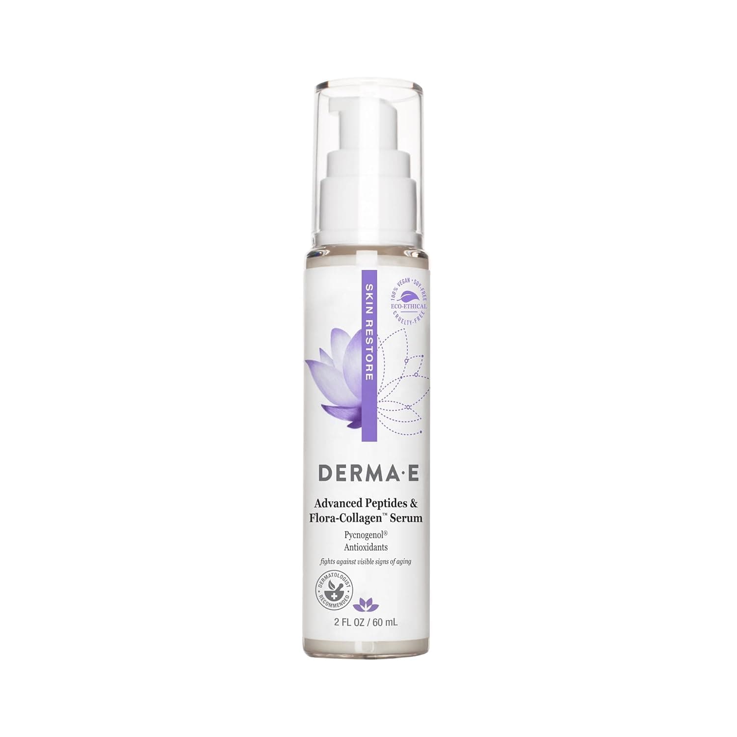 [s&S] DERMA E Advanced Peptides and Vegan Flora