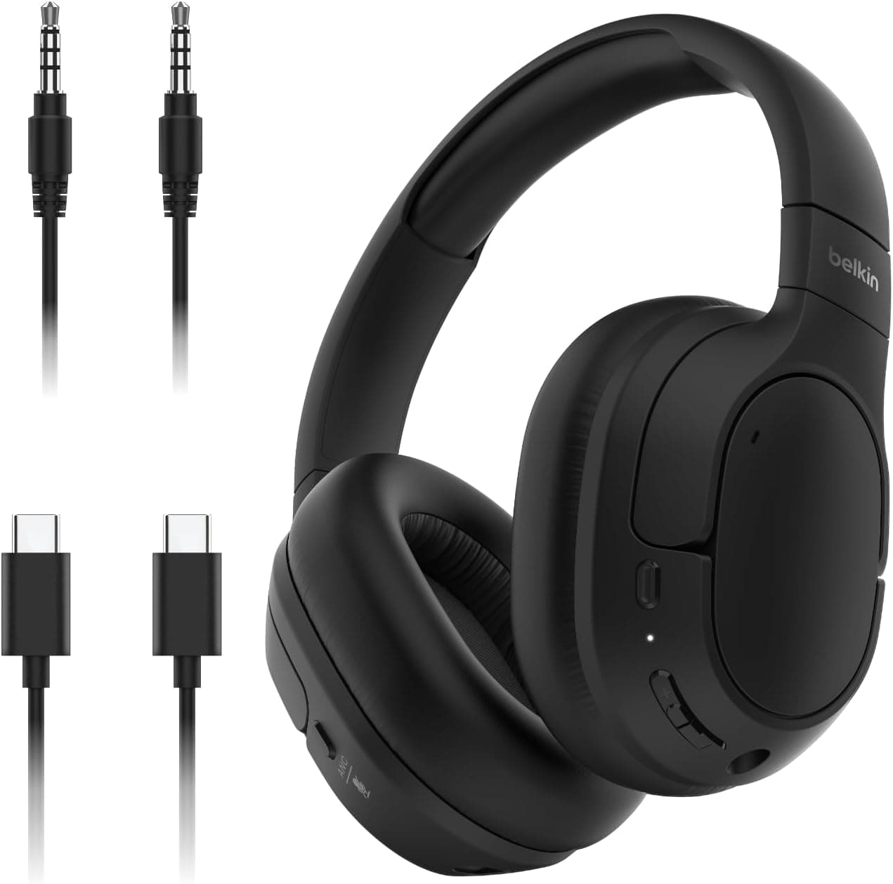 Belkin SoundForm Isolate Bluetooth Over-Ear Headphones