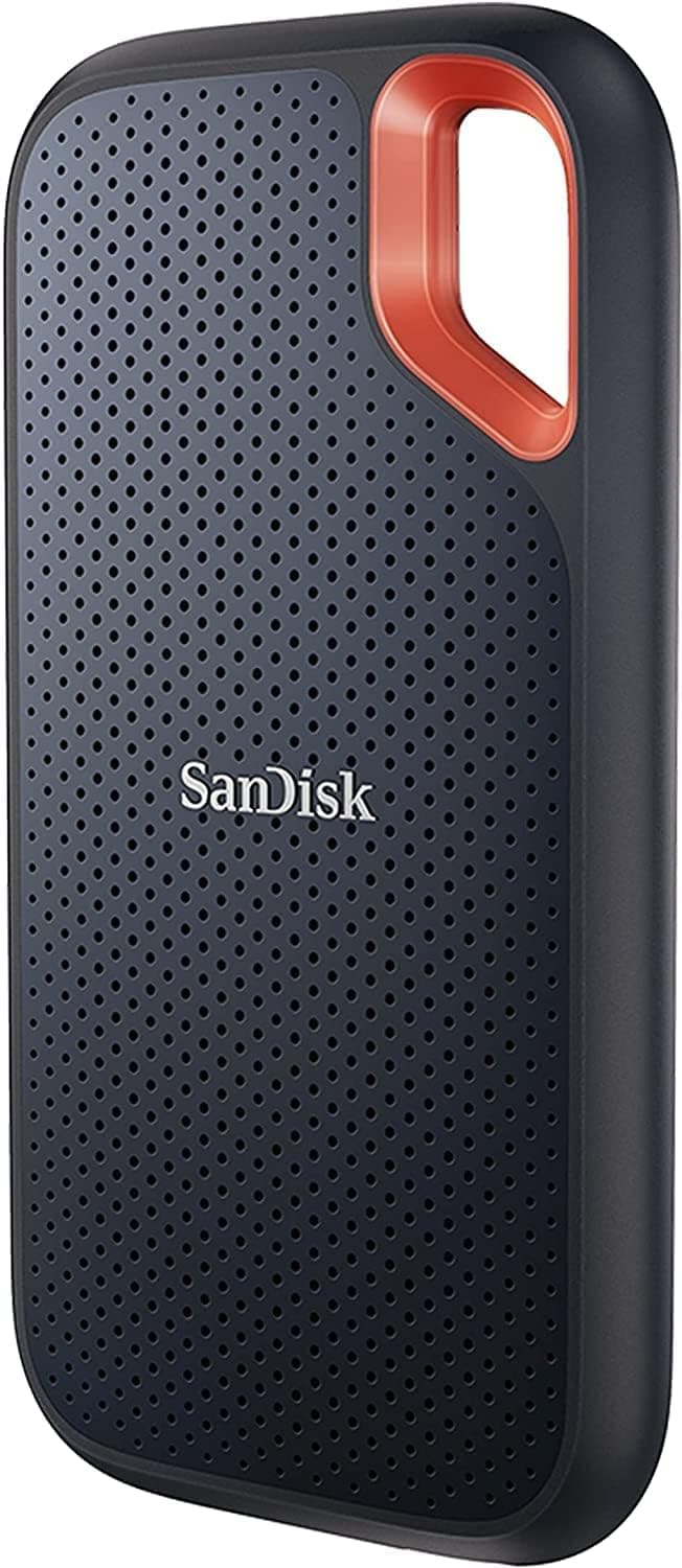 Amazon.com: SanDisk 2TB Extreme Portable SSD - Up to 1050MB/s, USB-C, USB 3.2 Gen 2, IP65 Water and Dust Resistance, Updated Firmware - External Solid State Drive - SDSSDE61-2T00-G25 : Electronics