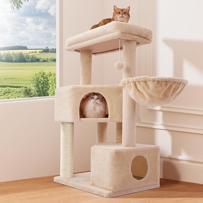 Gardner Pet 41" Cat Tree Tower for Medium & Large Cats