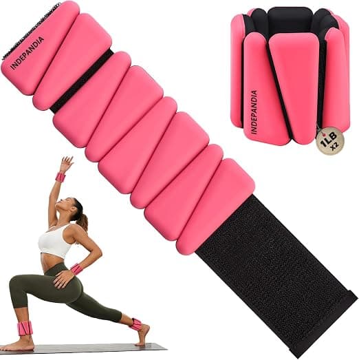 INDEPANDIA Wrist Ankle Weights for Women & Men