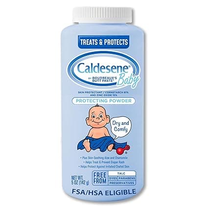 Thumb Score: +4 Amazon.com has Caldesene Dry & Comfy Baby Powder with Zinc Oxide & Cornsta