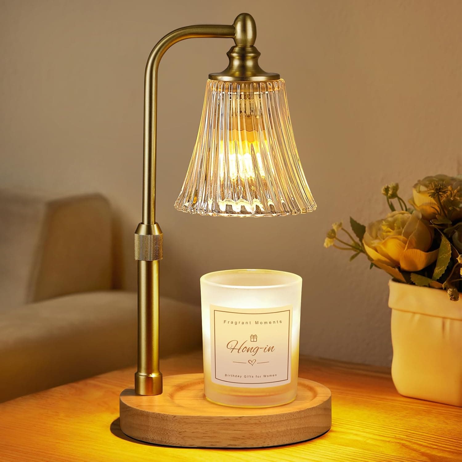 Candle Warmer Lamp with Timer Dimmable @AMAZON PRIME