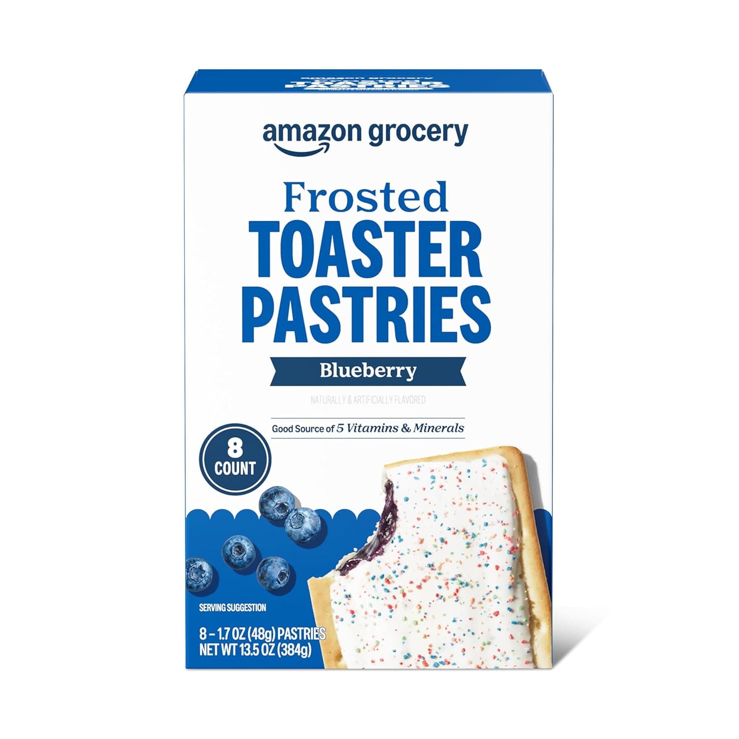 Amazon Grocery, Frosted Toaster Pastries, Blueberry