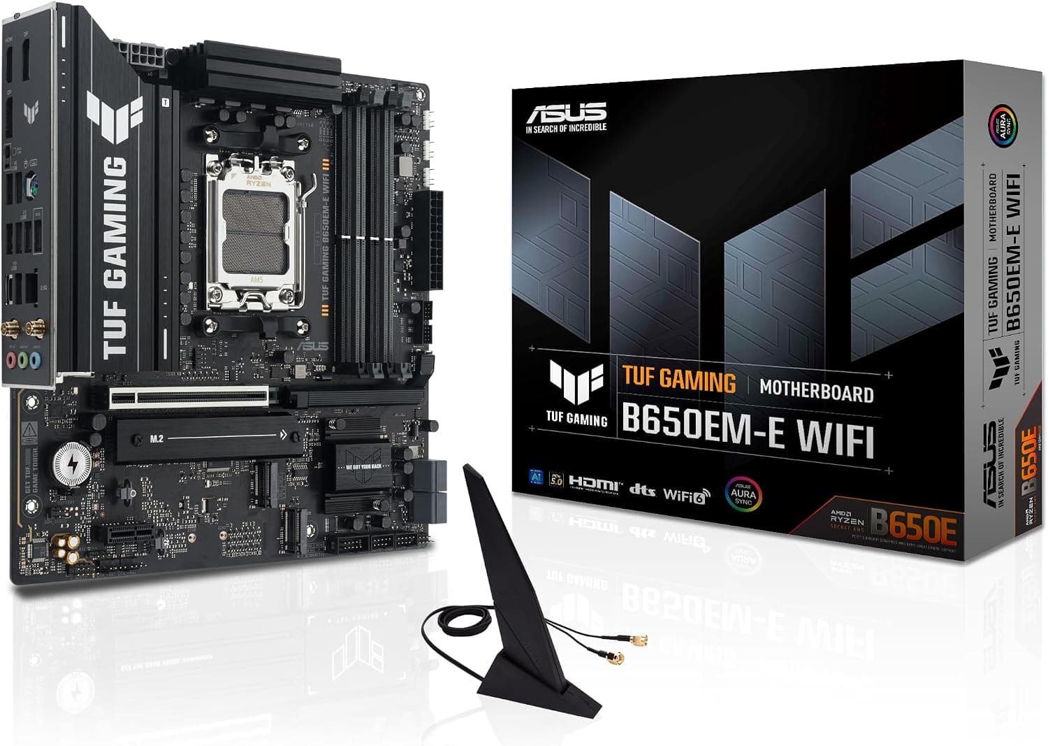 ASUS TUF Gaming B650EM-E WiFi AMD mATX Motherboard + Free S&H