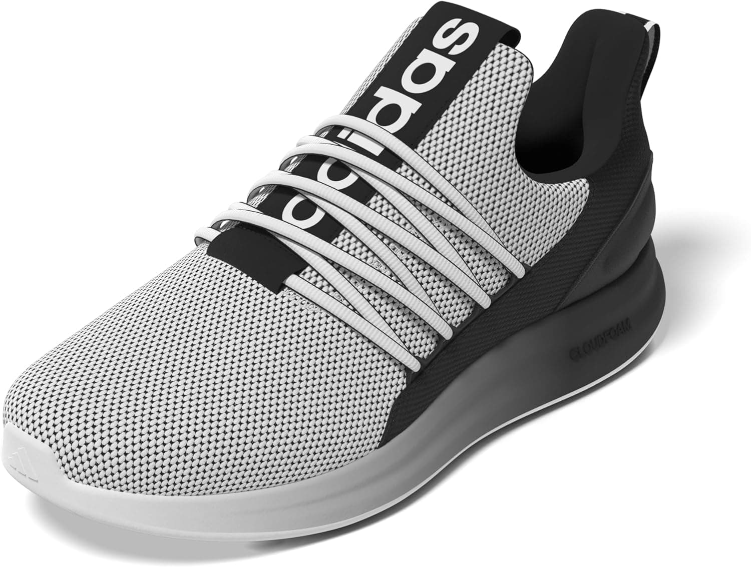 Amazon.com | adidas Men's Lite Racer Adapt 7.0, White/Black/White, 11 | Road Running