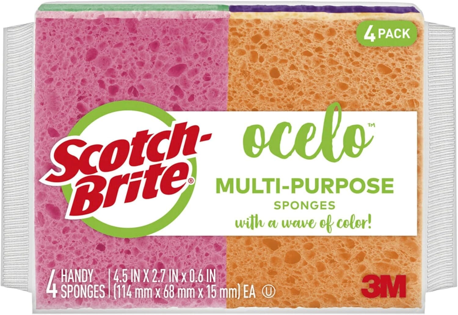 Ocelo Handy Sponges, 4