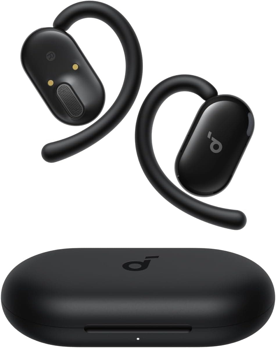 Soundcore V20i by Anker Open-Ear Headphones, Adjustable Ear HooksBluetooth 5.4 Wireless Earbuds