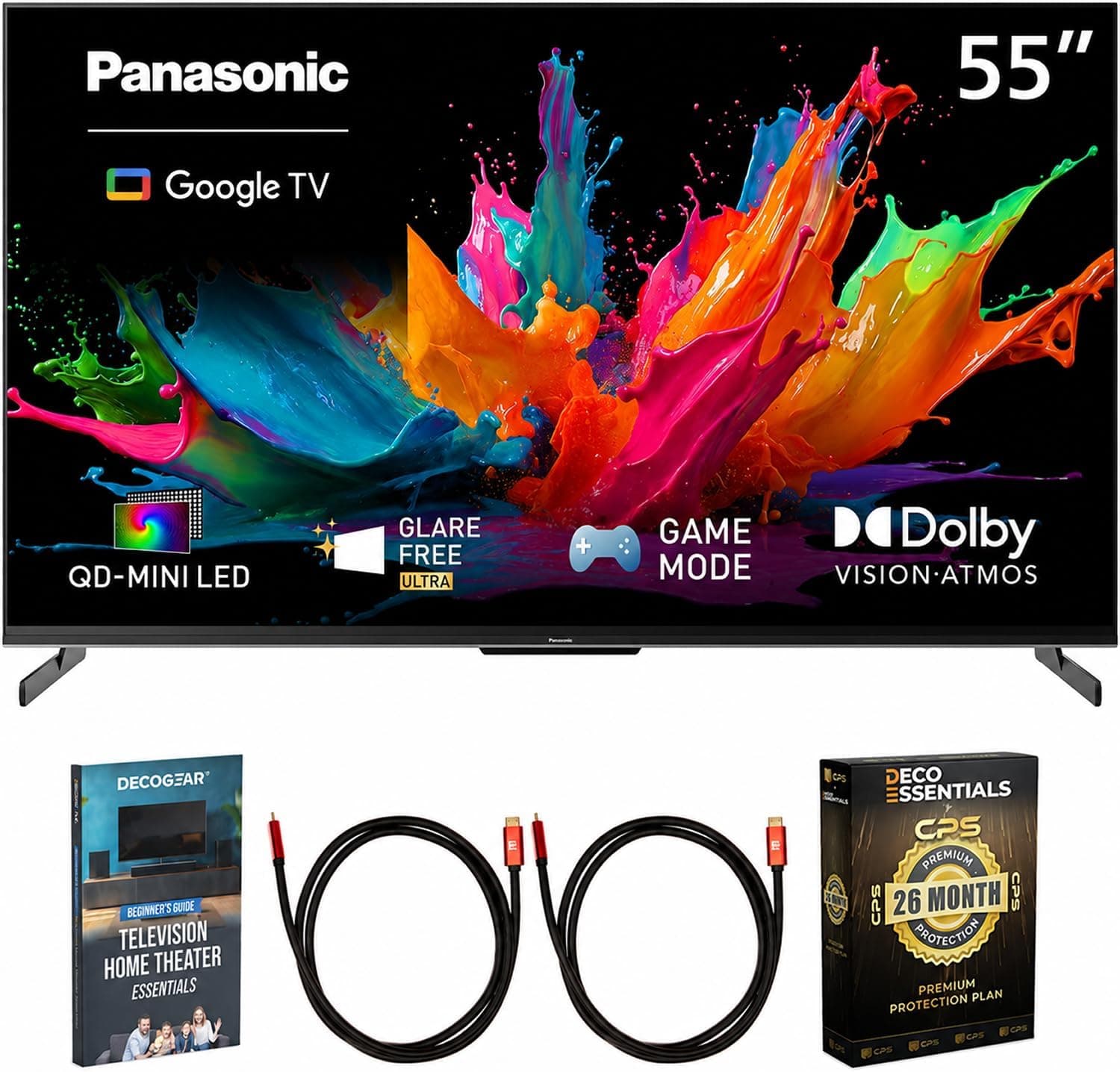 + 2 HDMI cables