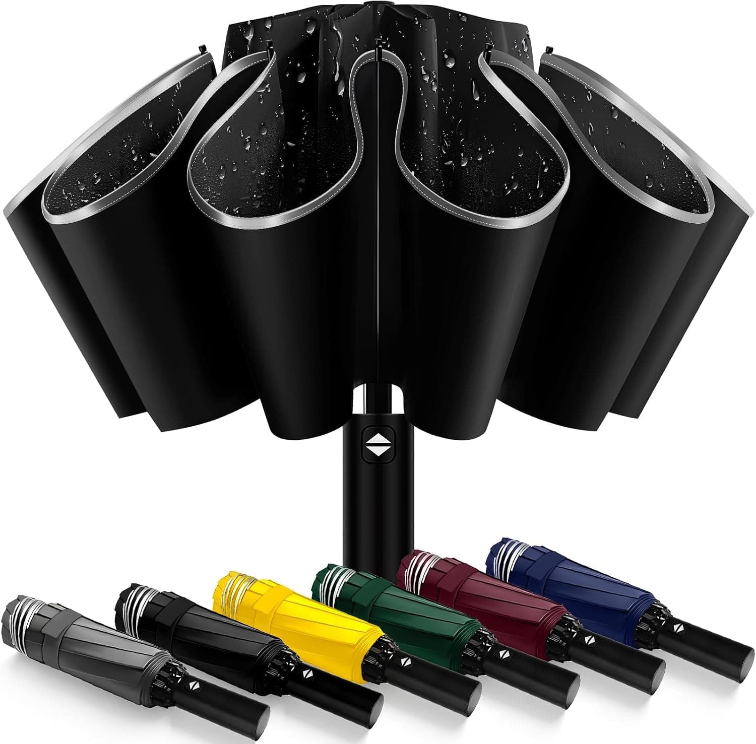 Amazon – ExploreBliss 46" Inverted Automatic Travel Umbrella -