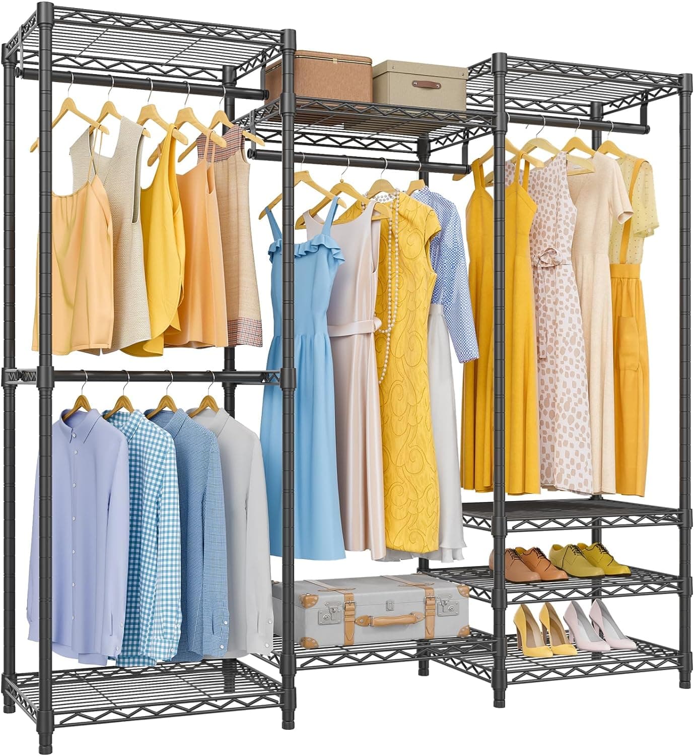 VIPEK V5 Medium Portable Closet Wardrobe Heavy Duty Clothes Rack