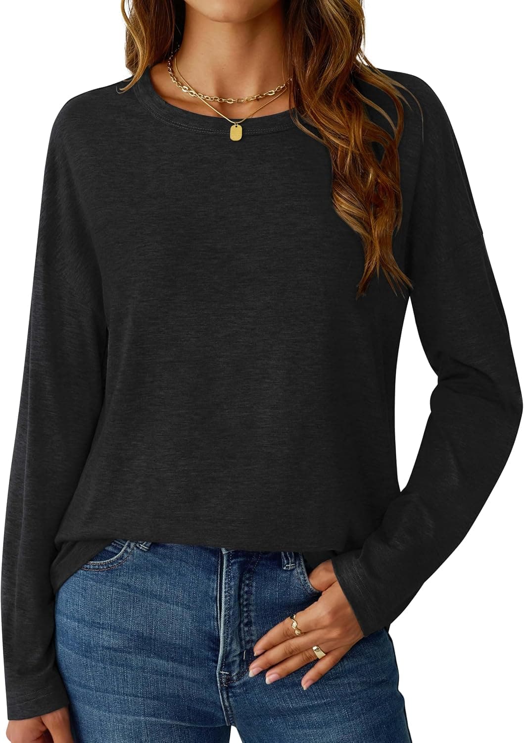 Women’s Long Sleeve Crew Neck Top
